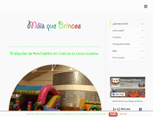 Tablet Screenshot of maisquebrincos.com